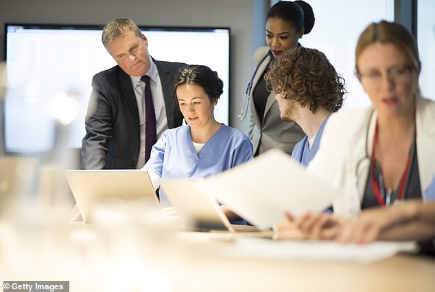 A survey of more than 1,000 people revealed deep fears about the health service and wavering confidence in its future (File image)