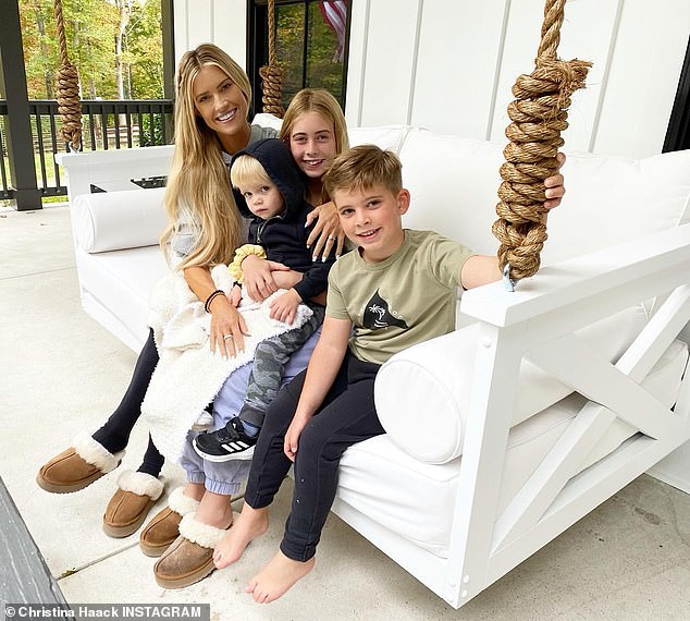 Christina recently claimed that she and Tarek's children, Taylor, 14, and Brayden, 9, asked her to 