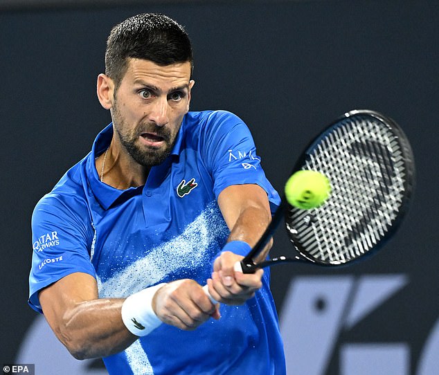 While glory at Melbourne Park is Djokovic's main goal, the veteran enjoys having his family in Australia.