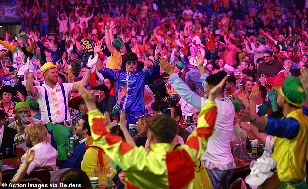 A typically raucous Alexandra Palace enjoyed the festivities as teenager Littler reached his second successive final.