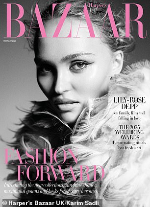 The February issue of Harper's Bazaar UK will be on sale from January 3rd.