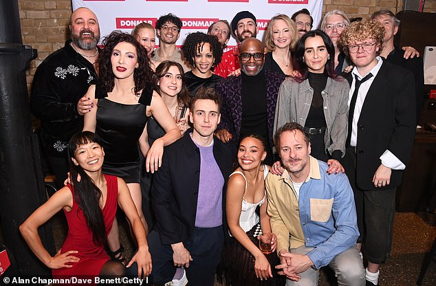 The cast of Natasha, Pierre & the Great Comet Of 1812. The singing musical is more original and eclectic than anything else playing in the West End.