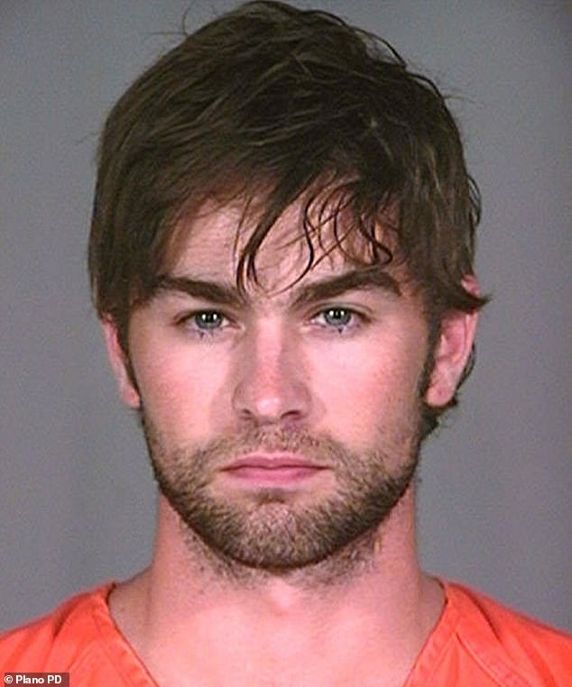 Mugshots of other celebrities, such as Gossip Girl star Chace Crawford, have sent heart rates soaring as they posed in their orange cell block jumpsuit