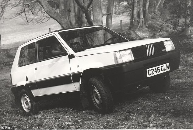 The most affordable model on the list is the first-generation Fiat Panda 4X4, a small car that can tackle any terrain.