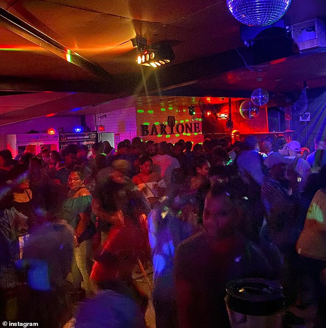 The alleged incidents occurred after a night out at the popular nightclub (pictured) to celebrate New Year's Eve.