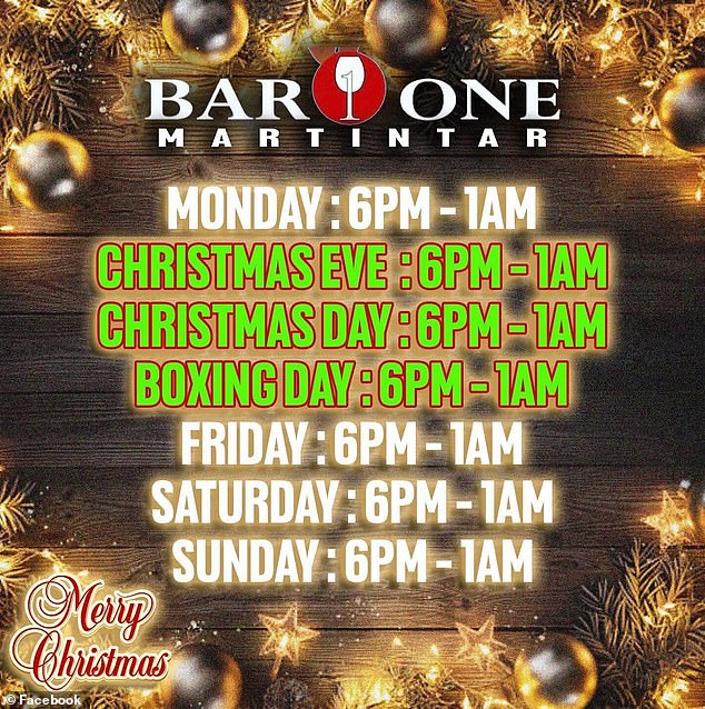 The Fijian government imposed an earlier closing time, from 1am to 6am during the holidays, to try to tackle the crime wave.