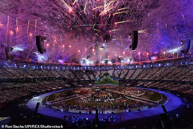 According to the research, the most watched program in this period on the BBC channel was the closing ceremony of the 2012 Olympic Games with 24.5 million, closely followed by the opening ceremony (pictured).