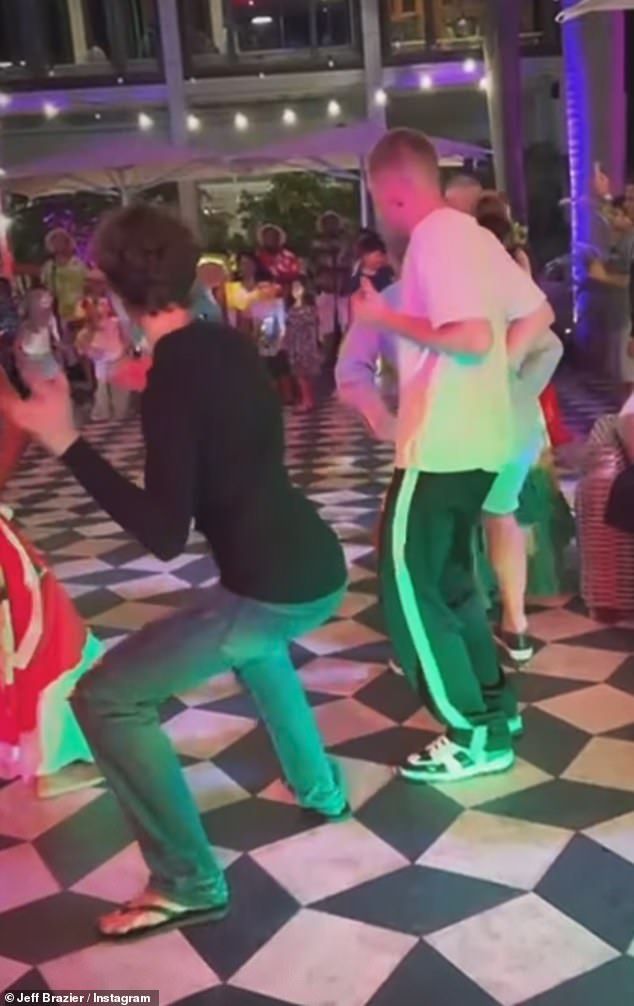 Taking to Instagram, Jeff shared fun-filled snaps of the children, whose mother was the late Jade Goody, dancing together at their luxury hotel.