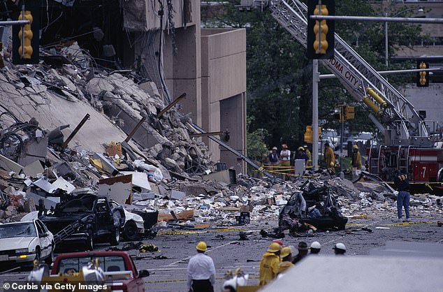 The Oklahoma City bombing of the Alfred P. Murrah Federal Building killed 68 people