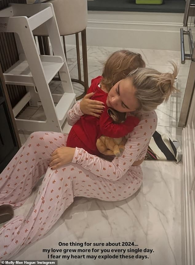 Taking to her Instagram Stories, Molly-Mae wished her followers the best for 2025 as she recalled the 'emotional rollercoaster' she experienced last year.