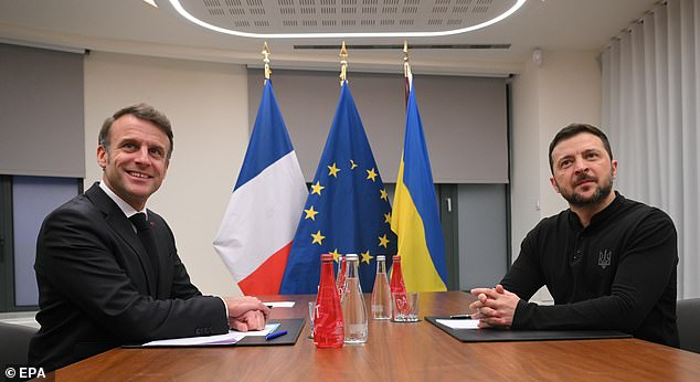 It was the centerpiece of a high-profile £747bn project jointly announced by Ukrainian President Volodymyr Zelensky and French President Emmanuel Macron last year.