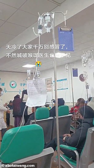 The above are excerpts from videos purporting to show overwhelmed hospitals in China