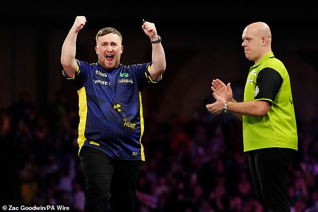 The 17-year-old Warrington star put in a dominant display to defeat three-time champion Michael van Gerwen 7-3 in the final at Alexandra Palace on Friday night.