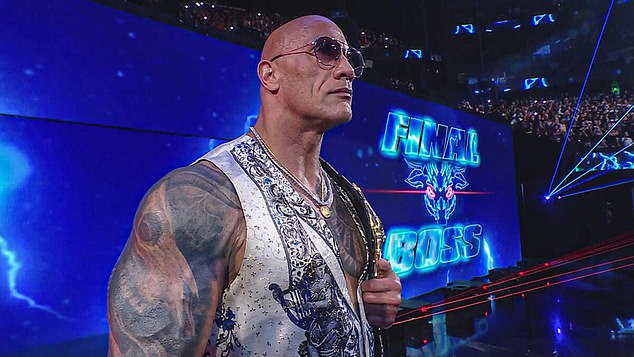 It has been reported that The Rock may not appear at the April event.