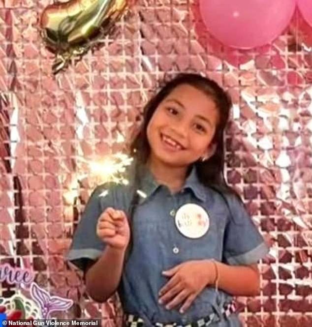 Yanelis Munuguia, 10, was celebrating the New Year with her family when a stray bullet hit her in the head around 12:04 a.m. Wednesday.