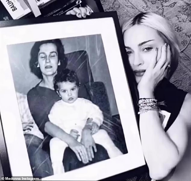 The artist, whose full name is Madonna Louise Ciccone, also spoke with pride about being named after her mother, saying: 