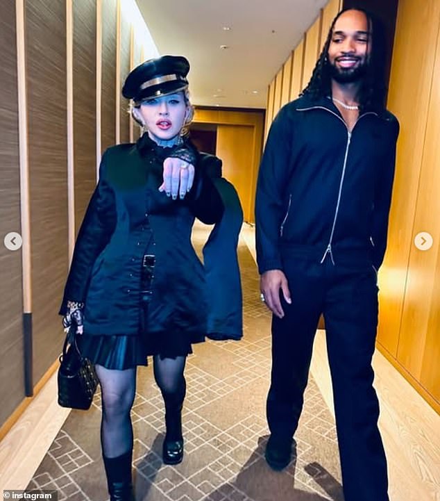 Earlier this week on Thursday, Madonna sparked engagement rumors with her boyfriend Akeem Morris, 28, by showing off a striking sparkler on her ring finger.