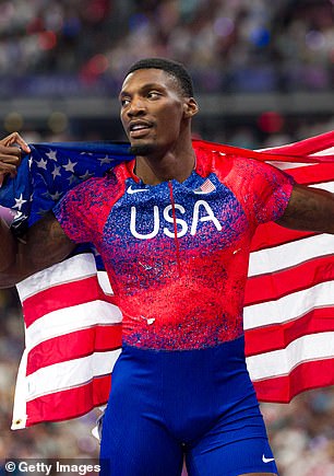 Kerley won bronze in the 100 meters at last year's Olympics in Paris and is a former world champion.