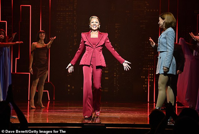 The actress currently plays Miranda Priestly in the West End musical adaptation of the film.