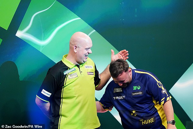 Van Gerwen was gracious in defeat and congratulated Littler on his achievement.