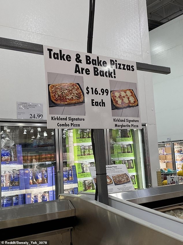 Costco brought back the Combo Pizza in March 2024 after removing it from food court menus in 2020