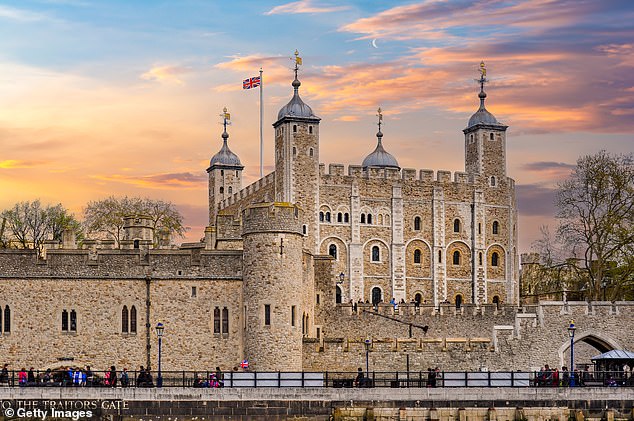 In 1974, admission to the Tower of London (pictured) cost 10 pence, the equivalent of 90 pence in today's money. However, if you visit in 2024, you'll pay a staggering £34.80 per adult.