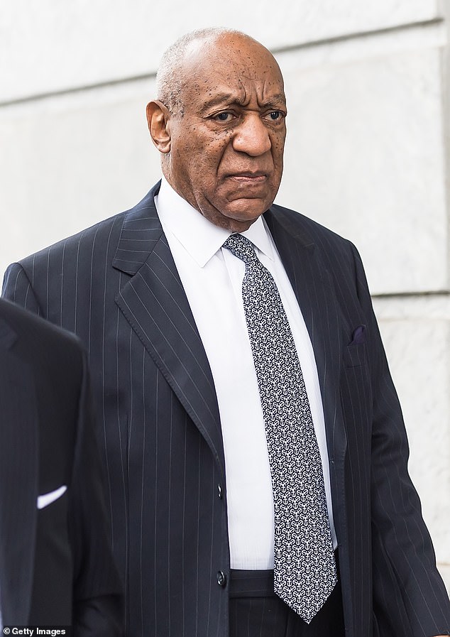 Cosby, 87, is accused of defaulting on payments on a $4.2 million loan on his E. 61st. St. mansion and $17.5 million in combined loans for his E. 71st St. mansion; seen in 2018 in Norristown, Pennsylvania