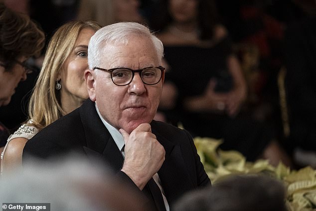 Billionaire philanthropist David Rubenstein will receive the Presidential Medal of Freedom on Saturday. He has donated millions to American cultural institutions. He also let the Bidens borrow his waterfront home in Nantucket every year the Democrat was in the White House