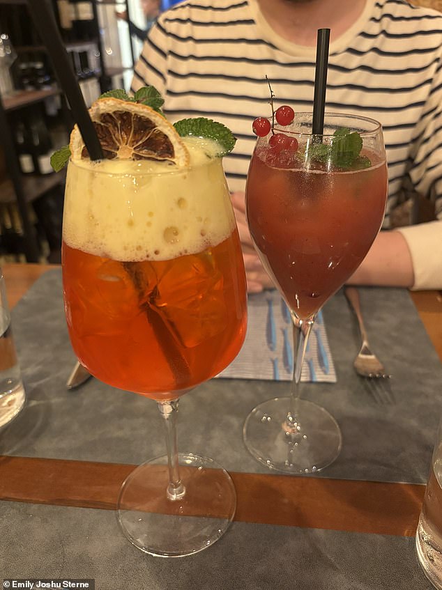 Alcohol has also been shown to increase blood sugar, as sweet mixed drinks can contain carbohydrates. However, these spritzes in Venice made me feel refreshed.