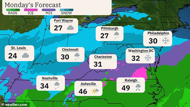 “This will be a storm with all hazards,” Dan DePodwin, director of forecast operations at AccuWeather, reported Friday morning