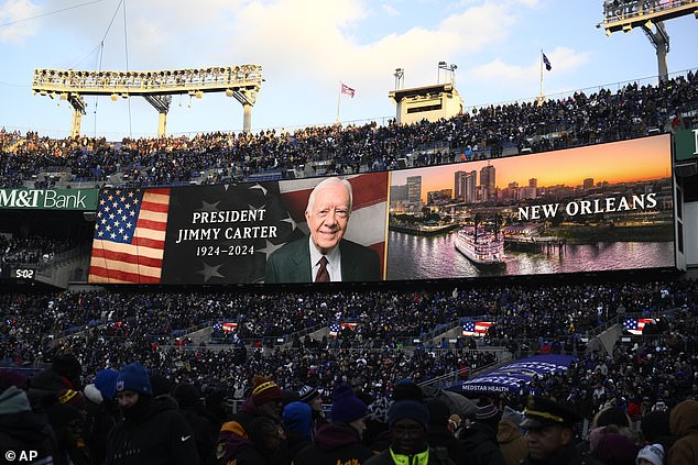 President Carter's funeral took place on Saturday and fourteen people were killed in the terrorist attack in New Orleans