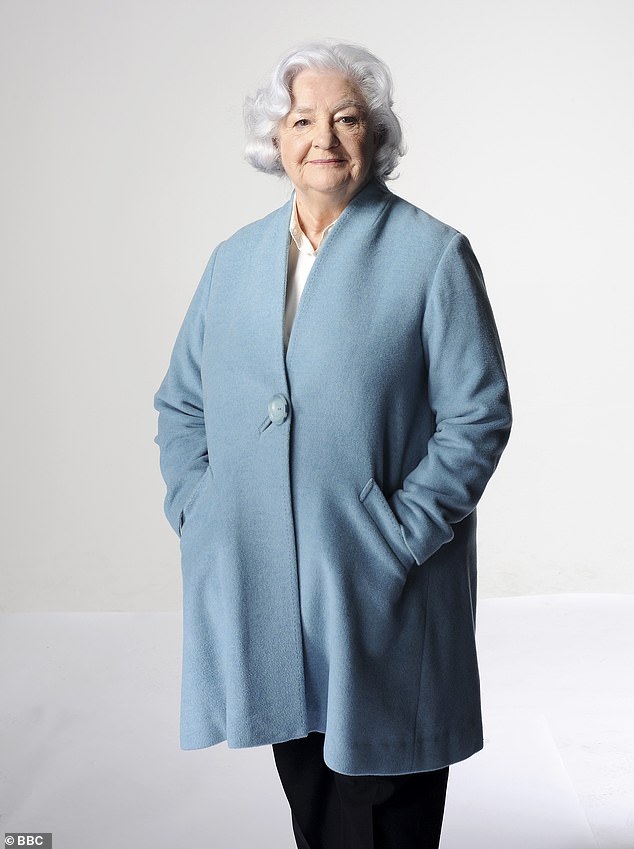 The BBC has denied cutting the budget. But when asked about the cast's reduction in episodes, a spokesperson said: Are actors used in accordance with the requirements of each individual plot? Pictured: Jill Archer played by Patricia Greene.