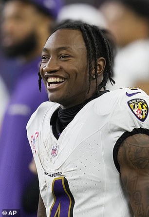 Flowers became the Ravens' first-choice wide receiver in his second NFL season.