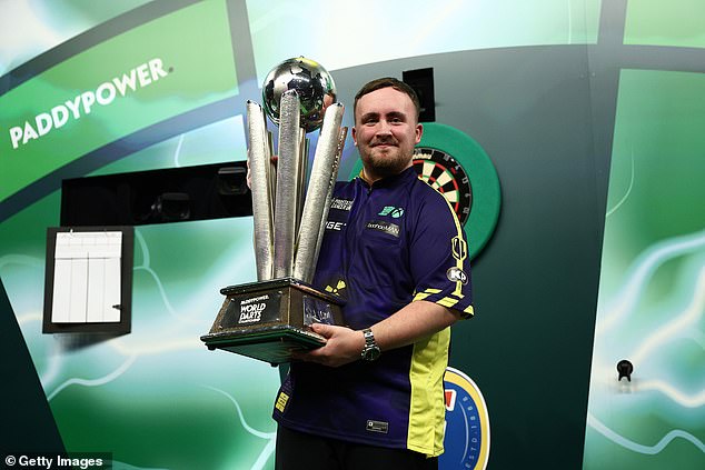 United fan Littler won the World Darts Championship final on Friday and would like to display his silverware at Old Trafford.