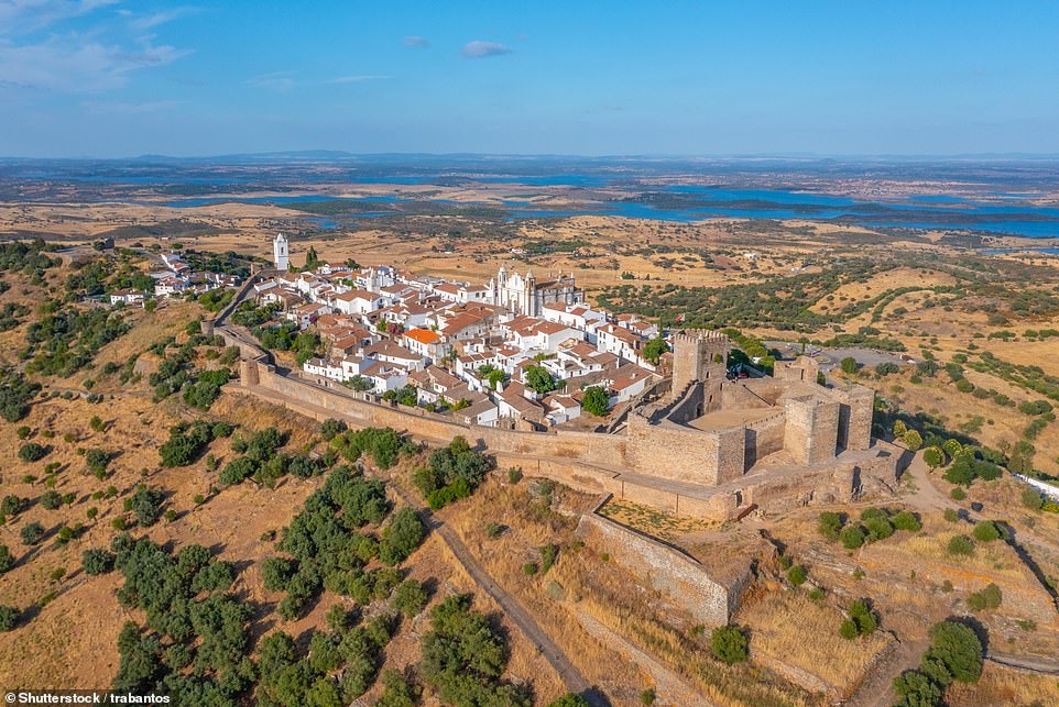 MONSARAZ, EASTERN PORTUGAL: This town 