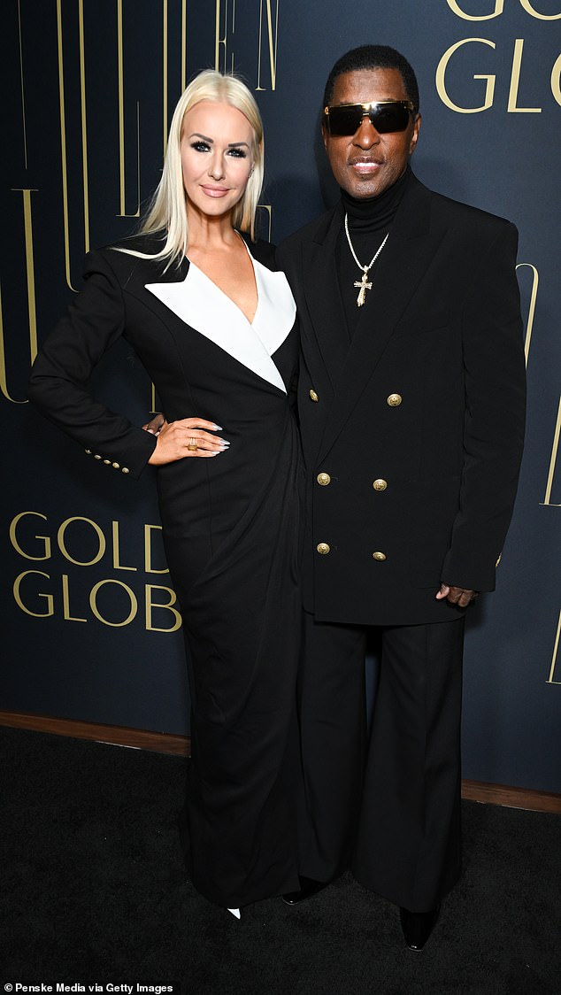 Music legend Babyface, 65, was accompanied by his longtime girlfriend, Rika Tischendorf, 34.