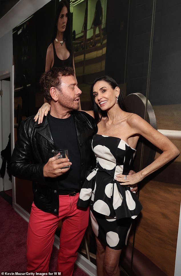 Mert Alas and Demi Moore