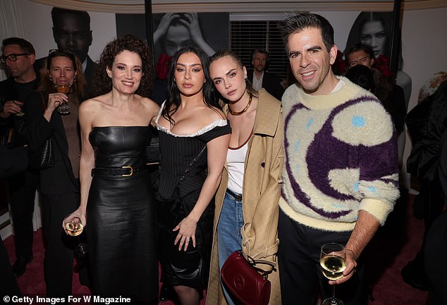 Coralie Fargeat, Charli XCX, Cara Delevingne and Eli Roth