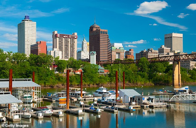 Memphis, Tennessee, ranked second in the survey, with an income of $66,000 per year that ensures a comfortable life