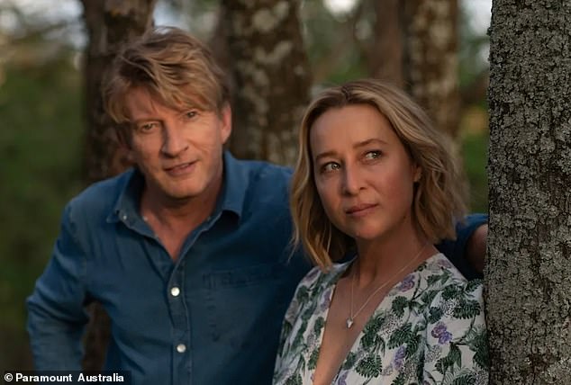 David Wenham as the love rat who tricked the journalist played by Asher Keddie on the TV show Fake.