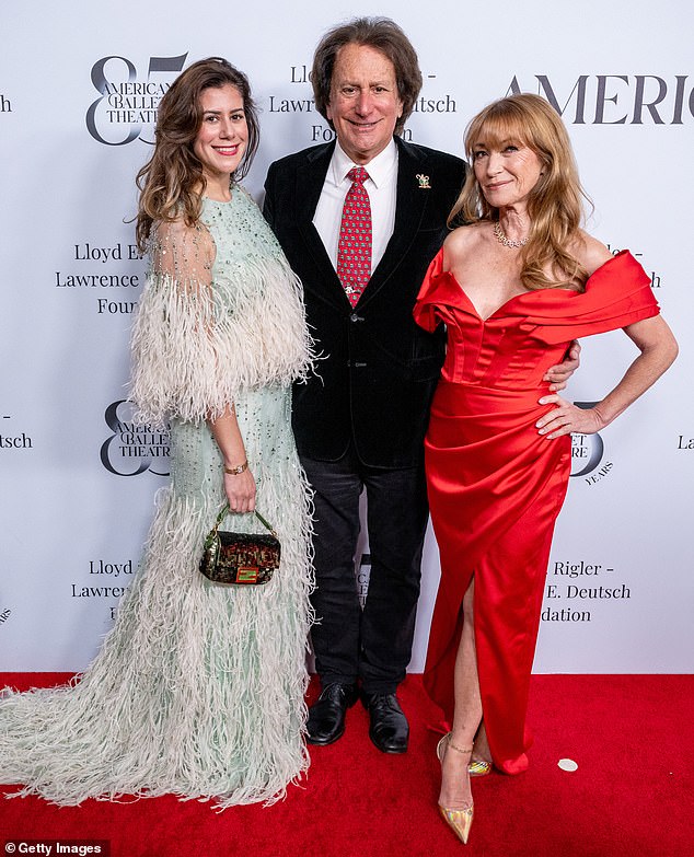 (L-R) Ashley Zambetti, John Zambetti and Seymour attend American Ballet Theatre's 11th Annual Holiday Benefit at the Beverly Hilton on December 16