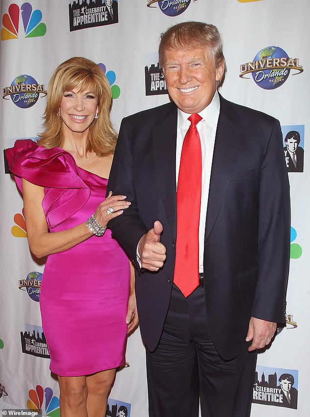 The star was on The Celebrity Apprentice with Donald Trump; seen in 2015 in New York