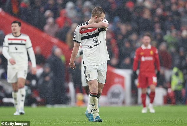 Matthijs de Ligt was beaten by Gakpo in Liverpool's first match before conceding his penalty.