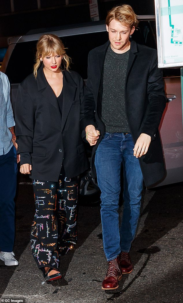 The Grammy winner and the actor met sometime in 2016 and were together for more than six years before going their separate ways in 2023 (pictured in New York City in October 2019).