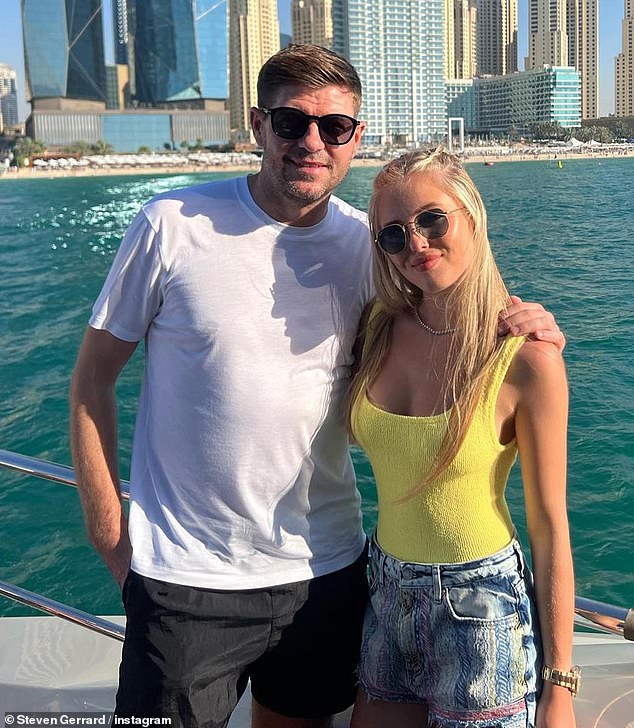 The 20-year-old confirmed her pregnancy in an Instagram post on Sunday night, meaning her father, a former Liverpool and England footballer, whose birthday is on May 30, will be 45 years old when the child is born.