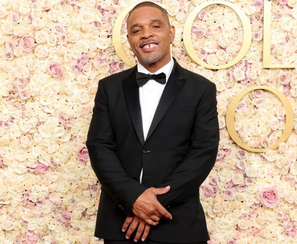 Clarence Maclin attends the 82nd Golden Globe Awards at the Beverly Hilton on January 5, 2025 in Beverly Hills, California