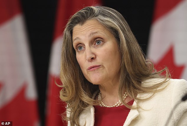 The decision comes amid outrage following Chrystia Freeland's surprise decision to resign as finance minister and deputy prime minister.