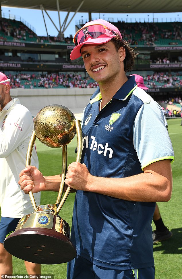 The young Australian had the last laugh when his heroics with the bat, and his ability to get under the opponent's skin, helped lead Australia to a 3-1 series victory.