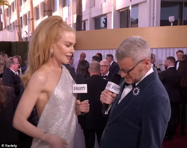 Nicole Kidman's Very Awkward Red Carpet Interview About Her 'nepo Baby 