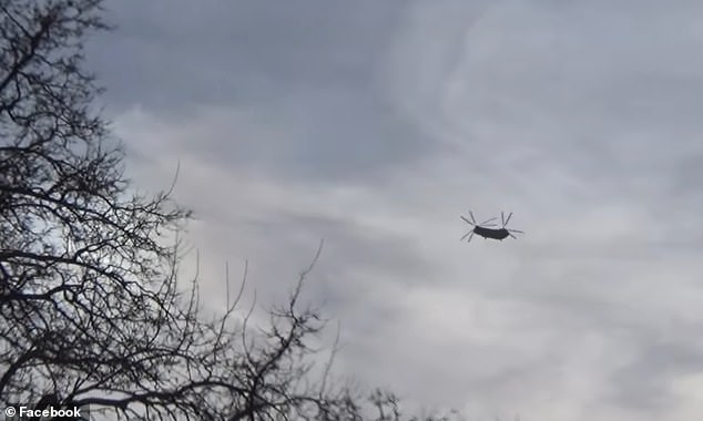 Rescue helicopters flew overhead on Saturday when Rodriguez's body was found